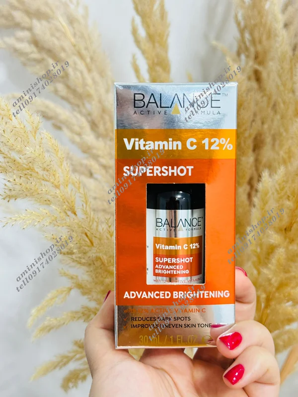 سرم ویتامین سی 12% بالانس سوپرشات 30میل BALANCE vitamin c 12% supershot