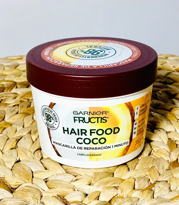 ماسک مو نارگیل گارنیر  مدل Hair Food Coco حجم 350 میلی لیتر