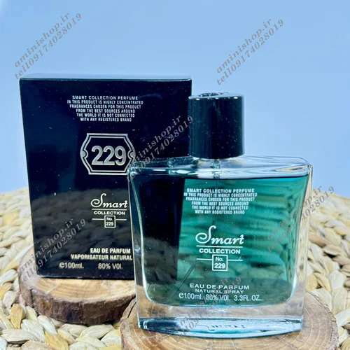 عطر ادوپرفیوم اسمارت کد229 پولو بلک مردانه 100میل