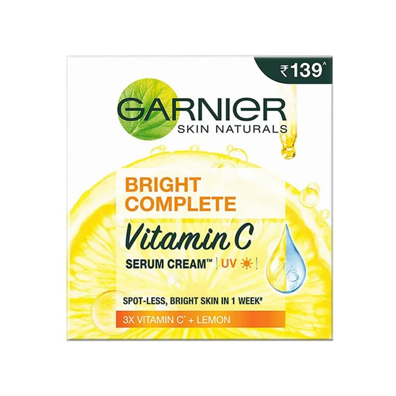 کرم سرم ویتامین C گارنیر 50میلی لیتر GARNIER Bright Complete