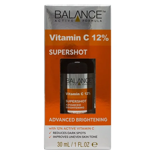 سرم ویتامین سی 12% بالانس سوپرشات 30میل اصلی BALANCE vitamin c 12% supershot